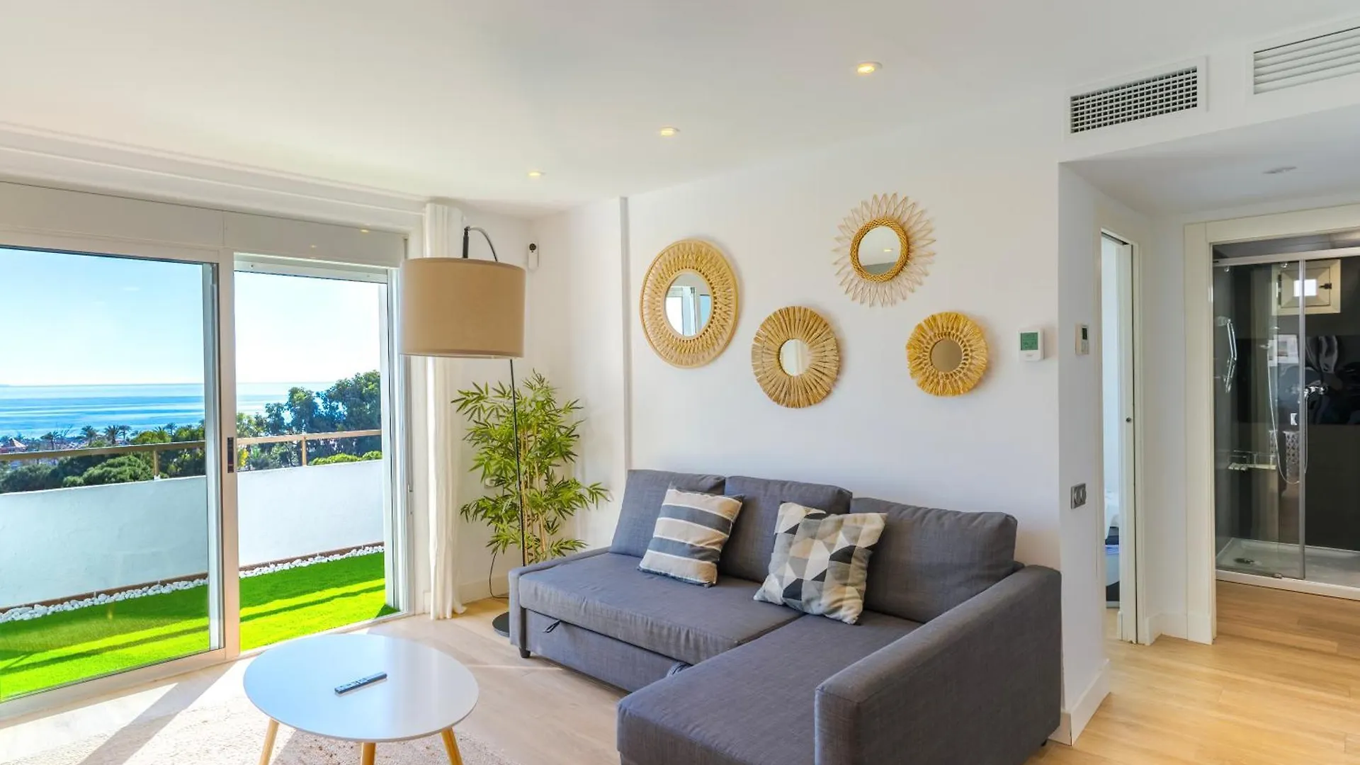 Apartamento Pura Vida! Vistas Al Mar, Playa A 5 Min. Terraza, Wifi Y A/A. 阿瓜杜尔塞 西班牙